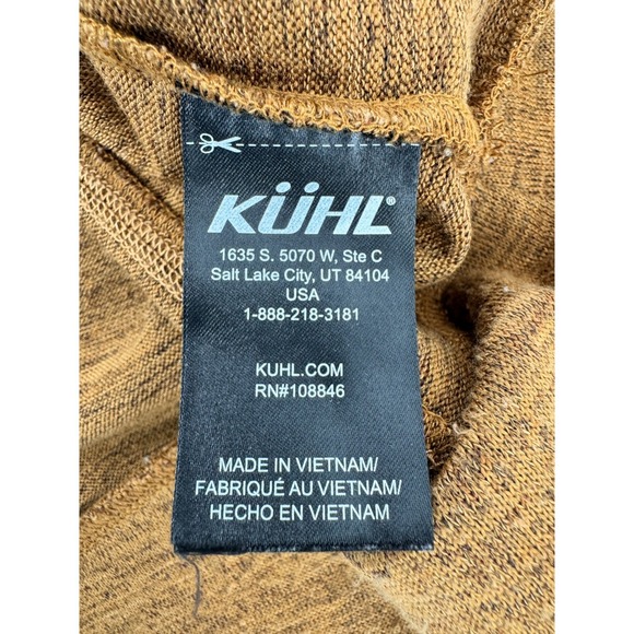 Kuhl Sweater Marled Cowl Neck Large  Pullover Long Sleeve Pocket Sweatshirt - Picture 4 of 16